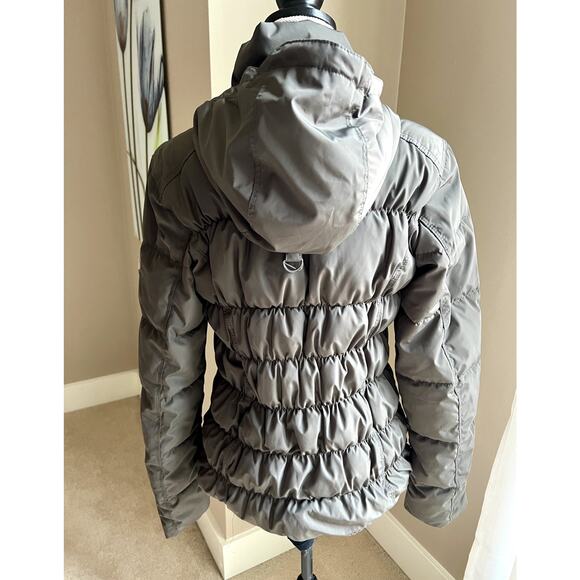 Obermeyer Leighton ironwood olive full zip winter/ski jacket size 8 - Picture 3 of 9